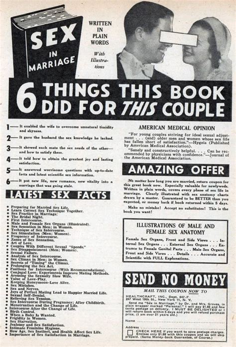 Vintage Sex Instruction Book Ads No Woman Is Safe Flashbak