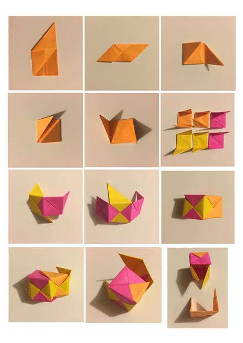 designs  patterns origami cube box instructions   origami