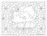 Pokemon Coloring Bulbasaur Windingpathsart Pages sketch template