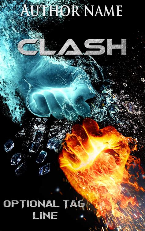 clash  book cover designer