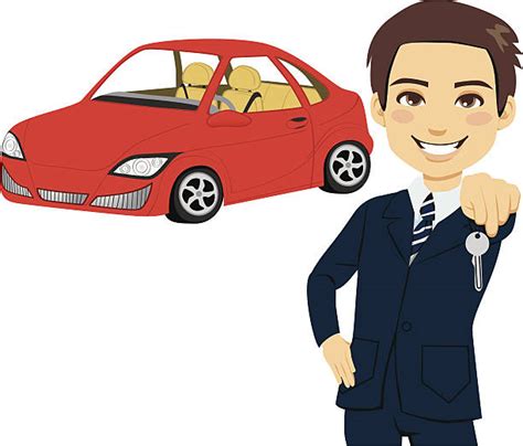 Royalty Free Car Sales Person Clip Art Vector Images