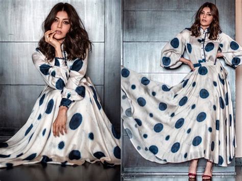 kajal aggarwal proves there is never a wrong time for polka dots times of india