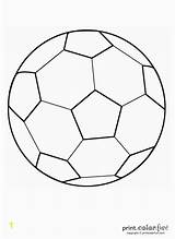 Football Printable Pages Colouring Coloring Ball Soccer Divyajanani sketch template