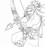 Overwatch Coloriage Colorier Coloriages sketch template