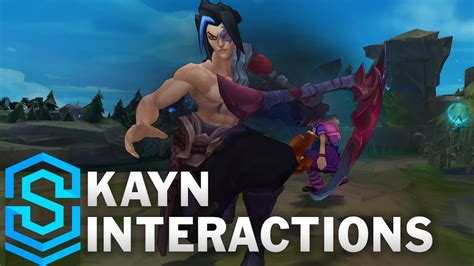 Kayn Special Interactions Youtube