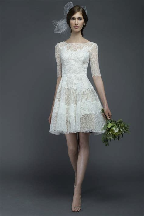 Short Wedding Dresses With Luxury Details Modwedding