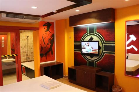 thai sex hotel sparks outrage with bizarre nazi themed room decorated