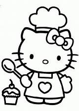 Kitty Hello Coloring Pages Cooking Colouring Mummy Method Making Drawing Cook Mince Cheap Most Dibujos Princess Para Colorear Kids Book sketch template