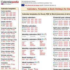 wwwcalendarpediacouk calendarpedia