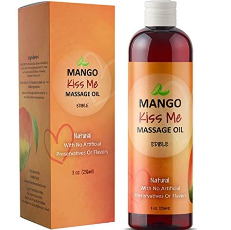 sensual vanilla massage oil for men and women with pure