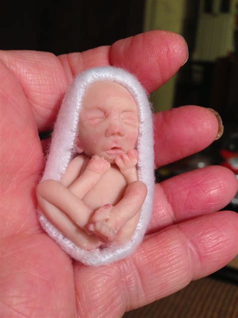 month fetus ooak babies  marvel pinterest