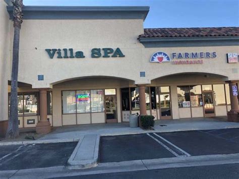 villa spa  foothill blvd fontana california massage phone