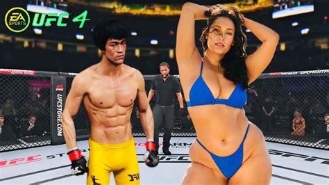 Ps5 Bruce Lee Vs Sport Model Amanda [ea Sports Ufc 4]🥊 Youtube
