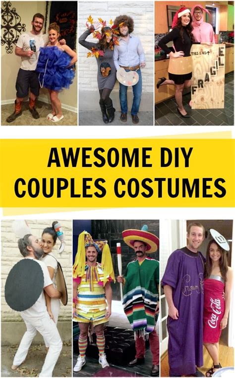 awesome diy couples costumes halloweencostumes clever