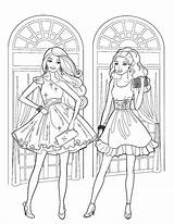 Coloring Colorare Disegni барби Caderno раскраска Amiche Bal Infantis Raskraska Adultos Mousquetaire Ragazze sketch template