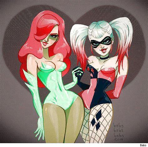 Harley Quinn And Poison Ivy Lesbian Sex Superheroes Pictures Pictures