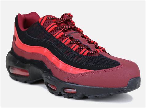 Nike Air Max 95 Red Black Bred Sneakerfiles