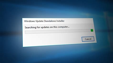 solved windows update standalone installer  stuck