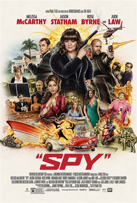 double  section art poster  spy