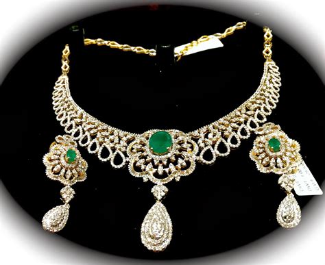 diamond necklace latest jewelry designs page    jewellery