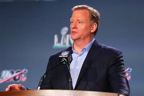 roger goodell reveals  nfl  survive rest  season