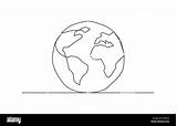 Line Drawing Map Globe Alamy Stock Licenses Pricing sketch template