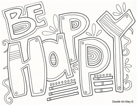 habits coloring pages