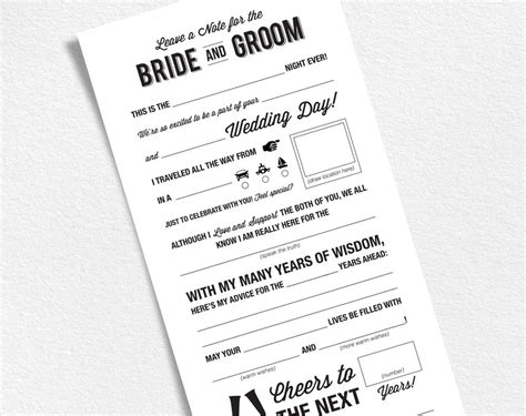 wedding vow mad libs template doctemplates
