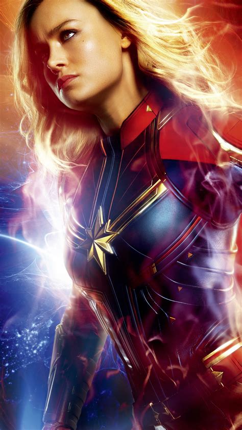 2160x3840 Brie Larson As Captain Marvel Movie 10k Sony Xperia X Xz Z5