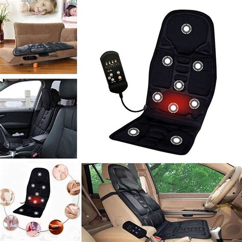 Electric Massager Chair Massage Electric Car Seat Vibrator Back Neck