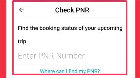 pnr number find booking status train   paytm account youtube