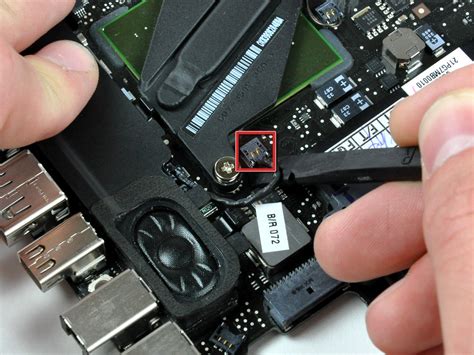 macbook unibody model  left speaker replacement ifixit repair guide