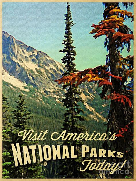 vintage national park poster big teenage dicks