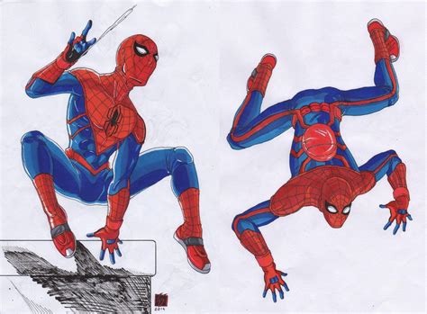 spiderman spiderman drawing amazing spiderman