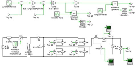 complete circuit layout  scientific diagram