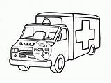 Ambulance Rescue Wuppsy Transportation Mewarnai Mobil Malvorlage sketch template