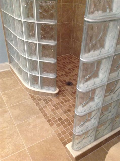 ready  tile shower base   glass block shower columbus nationwide
