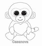 Beanie Coloring Ty Pages Boo Boos Printable Colouring Baby Sheets Duke Babies Print Casanova Kids Party Book Color Getdrawings Beanies sketch template