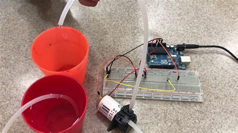 peristaltic pump circuit youtube