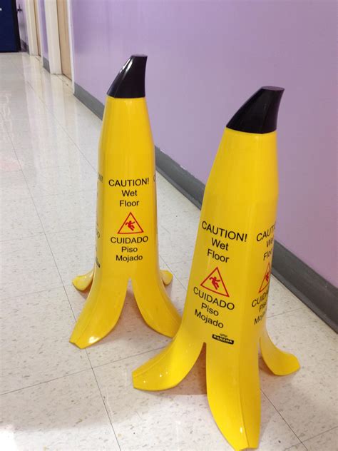 Banana Peel Wet Floor Signs Imgur