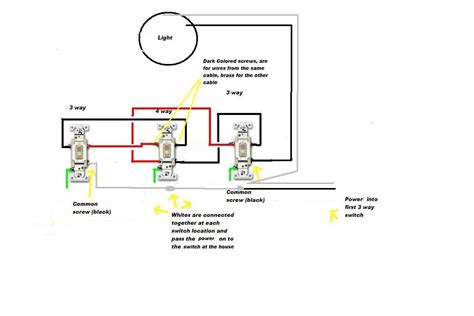 problem  wiring    switch circuit     draw   diagram