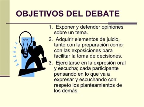 gusta aprender el debate