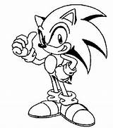 Sonic Hitam Criar Jogos Ausmalbilder Hedgehog Keren Sprites Acessar sketch template