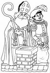 Sinterklaas Nikolaus Sankt Kleurplaten Speciale Dagen Kleurplaat Malvorlage Animaatjes Drucke sketch template