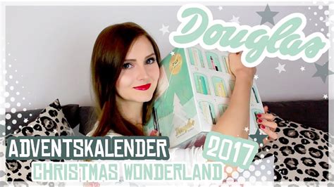 douglas adventskalender christmas wonderland unboxing  youtube