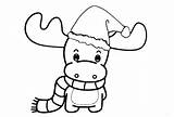 Reindeer Scribblefun sketch template