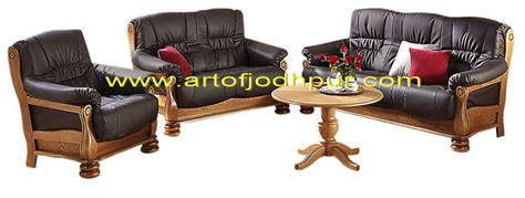 furniture teak wood sofa set  center table