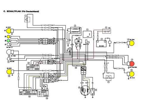 yamaha dt  blinker schaltplan wiring diagram