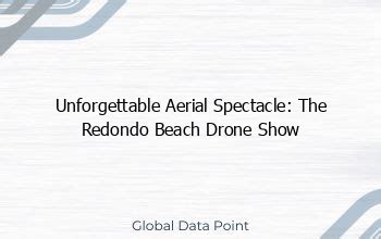 unforgettable aerial spectacle  redondo beach drone show global data point