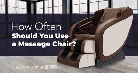 massage chair faq how often should you use a massage chair